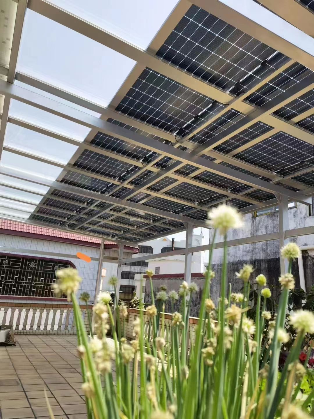 三河别墅家用屋顶太阳能发电系统安装